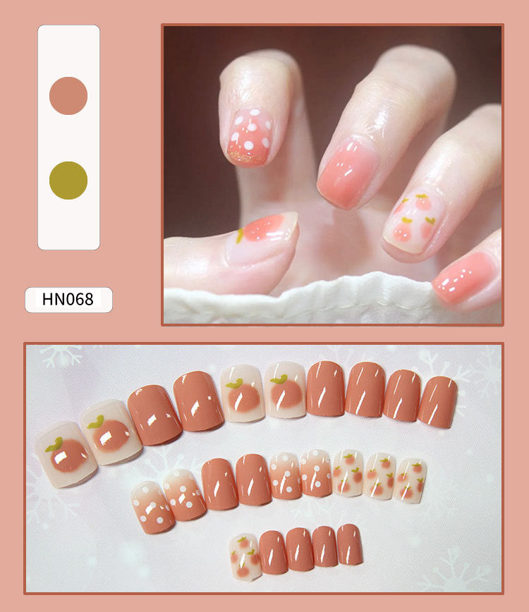Fake Nail Art Patches - Wearable Nail Decorations for DIY Manicure