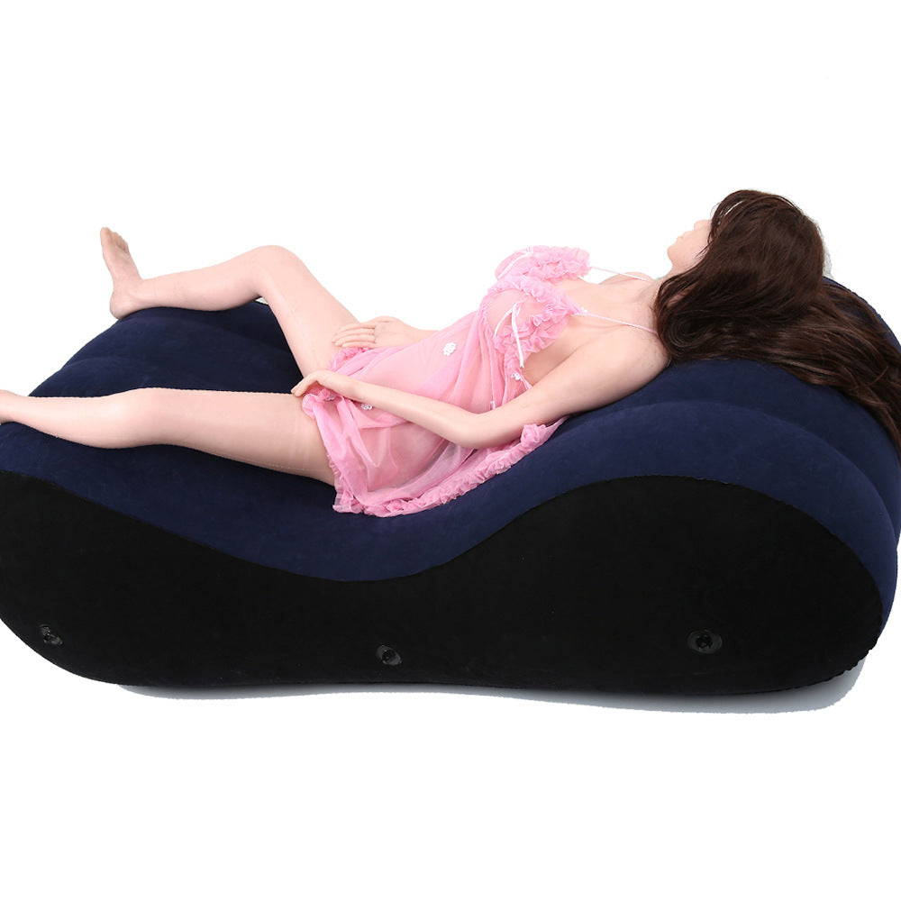 Inflatable Sofa Bed Cushion with Pump - Multi-Functional Body Support for Home & Garden