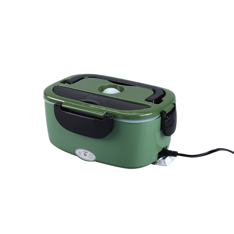 High-Power Electric Lunch Box with Detachable Stainless Steel Inner - 100W