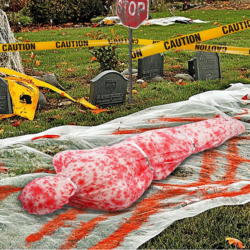 Halloween Blood-Stained Fake Corpse Horror Prop Hanging Ornament for Decorations