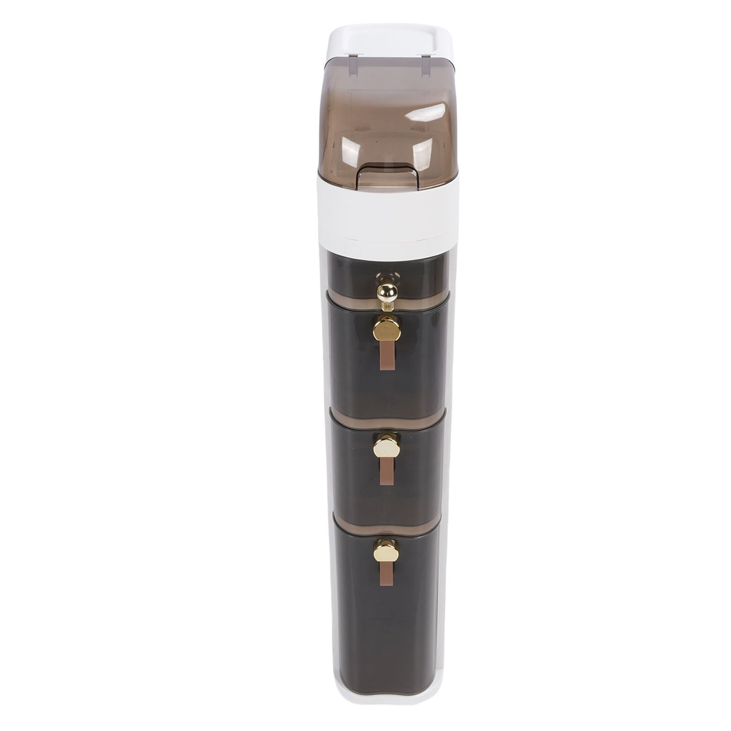 Bathroom Storage Cabinet PP PC Narrow Slim Organizer Small Corner