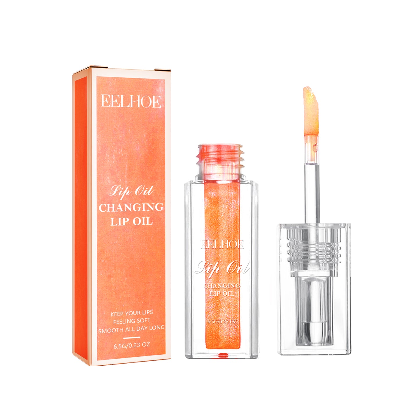 Color-Changing Moisturizing Lip Oil with Avocado & Jojoba Oil