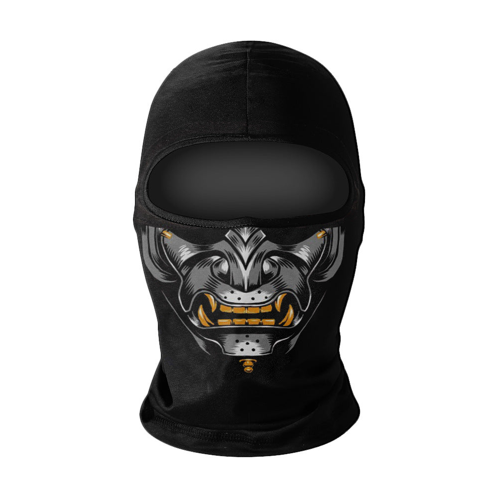 Outdoor Sun Protection Face Cover - Breathable Ice Silk