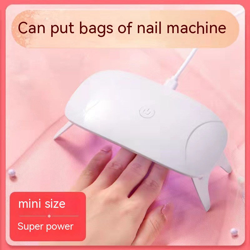 UV Nail Lamp - White Portable Handheld Drying