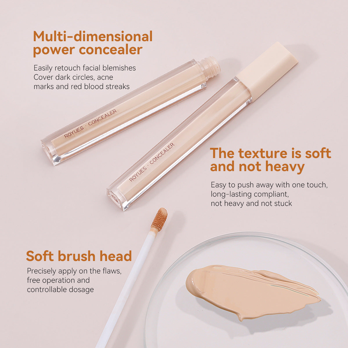 Dark Circles & Spot Concealer BB Cream Foundation - Multiple Colors
