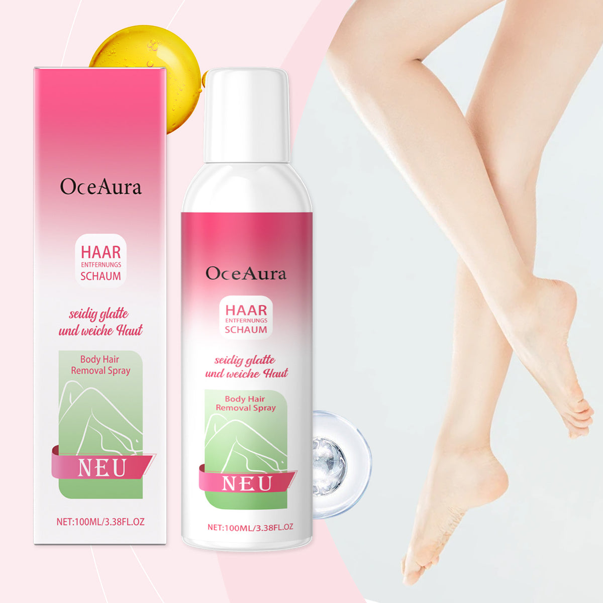 Body Hair Removal Spray - 100ml