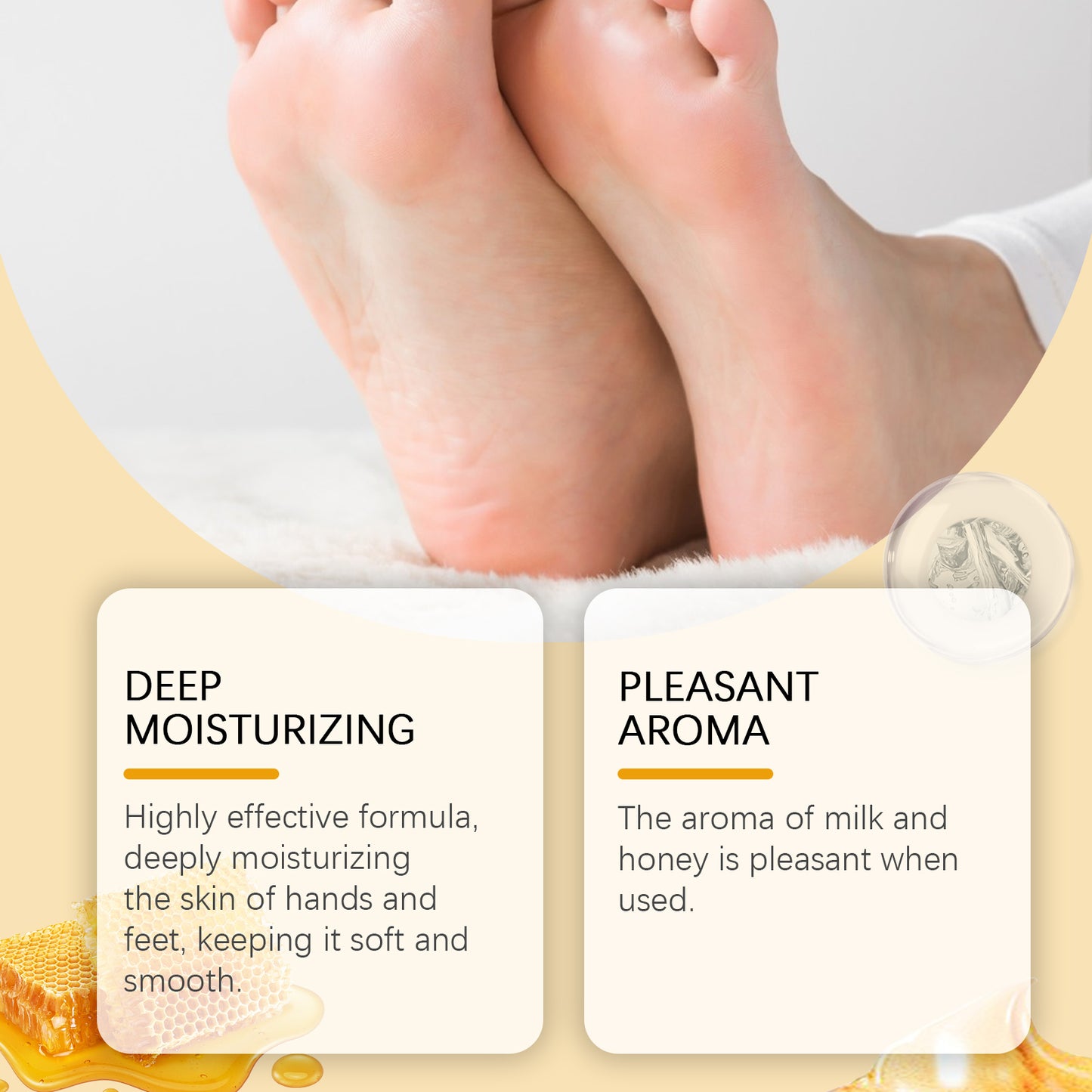 Milk and Honey Exfoliating Hand and Foot Peel-Off Mask