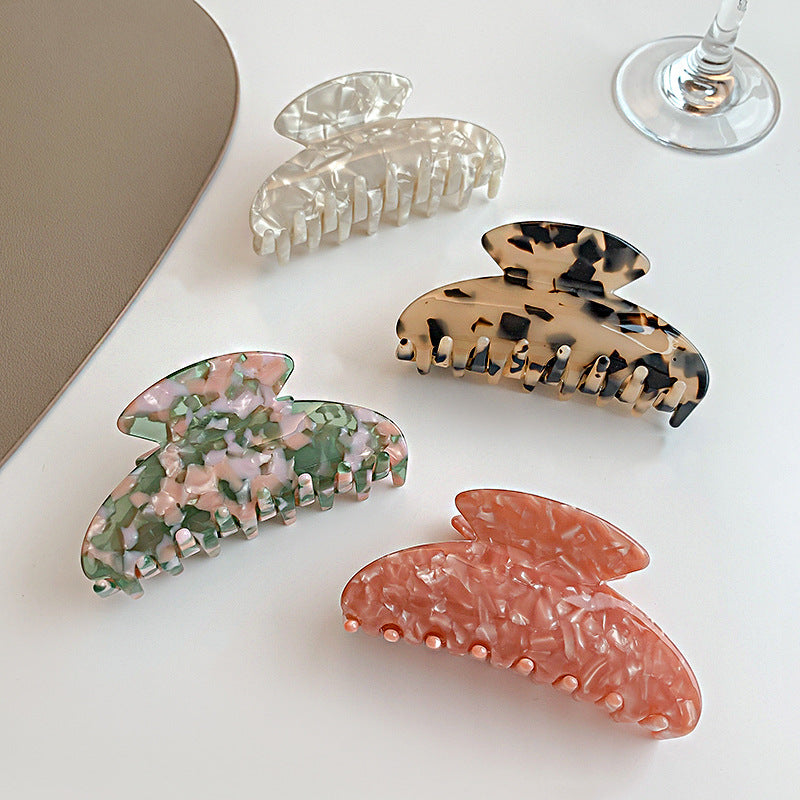 High-End Leopard Print Hair Clip for Stylish Hair Accessories