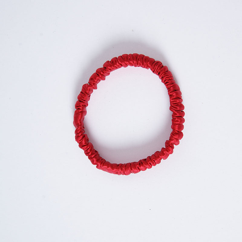 Silk Hair Band - Gentle Elastic Ponytail Holder