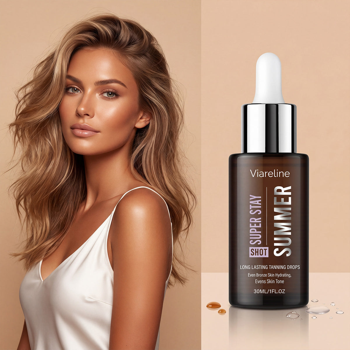 Long-Lasting Tanning Lotion, 30ml