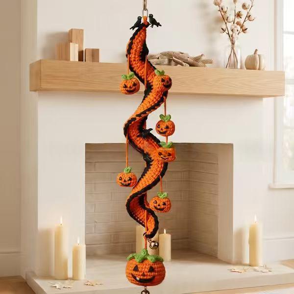Halloween Crochet Decorative Item - Ghost, Pumpkin, Magic Spell & Midnight Styles