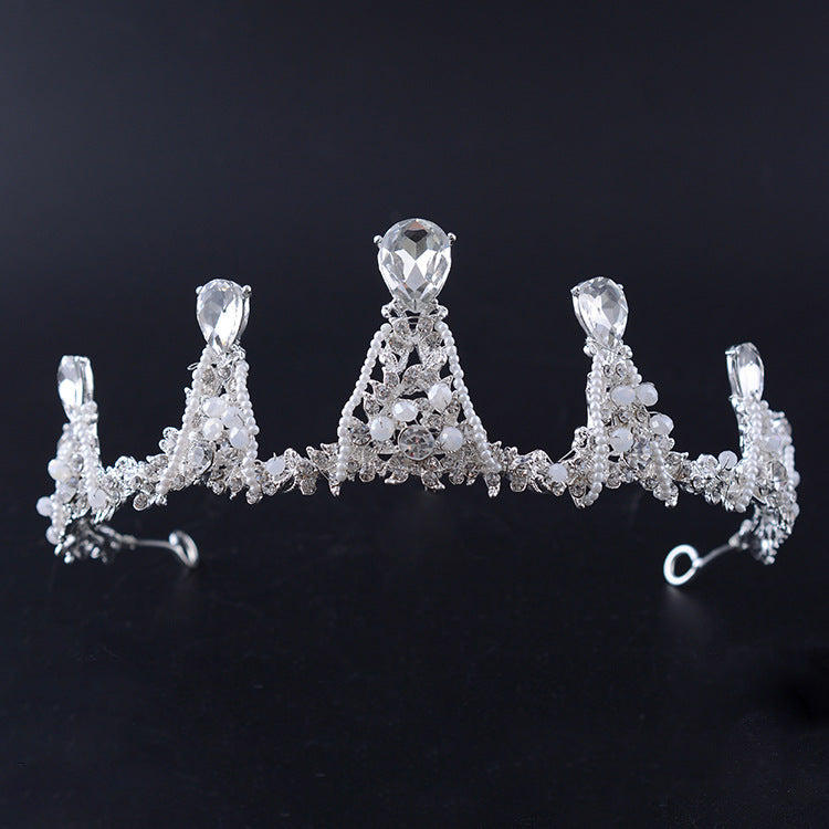 Rhinestone Crown Headband