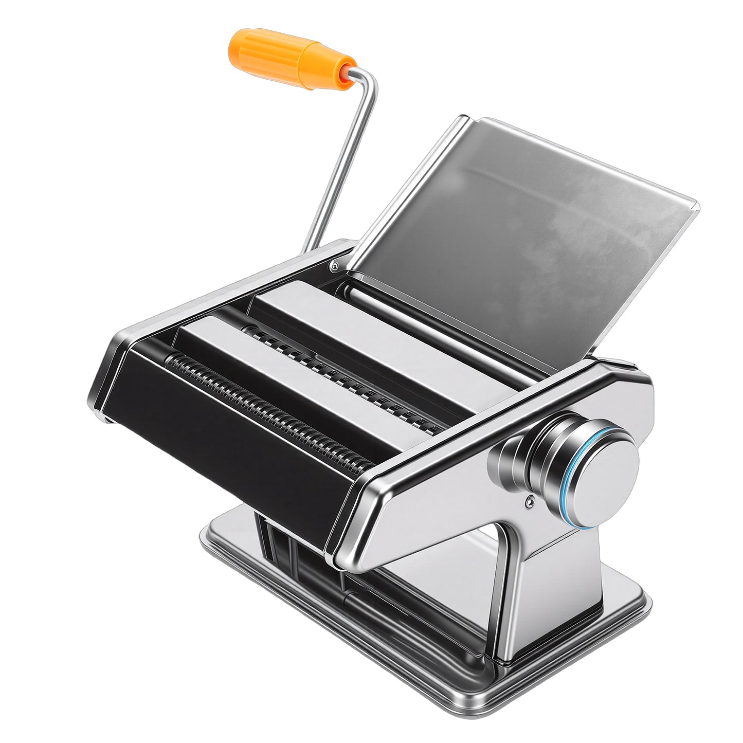 Manual Pasta Maker - Adjustable Stainless Steel Noodle Machine