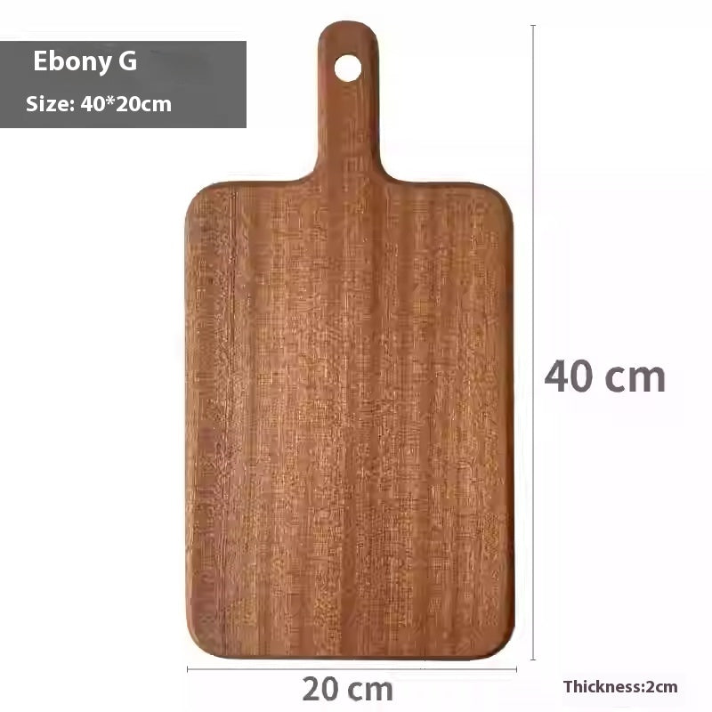 Wooden Vegetable Cutting Board with Handle - Kitchen Food Prep Board