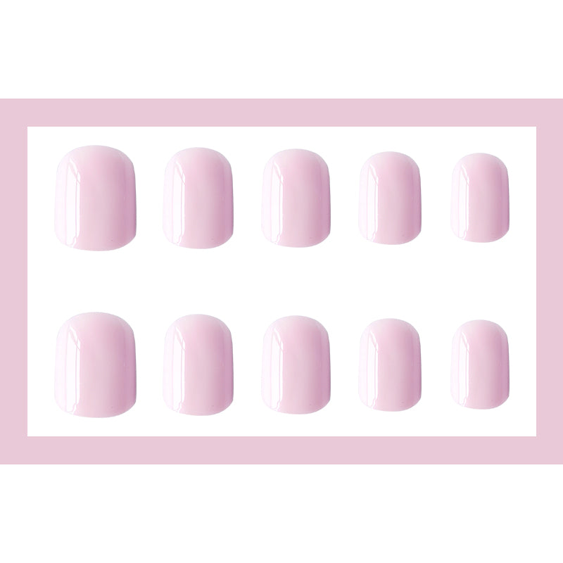 24-Piece Nail Art Kit with Pink Nail Polish, Stickers, Glue & File – Perfect for Parties & Daily Wear