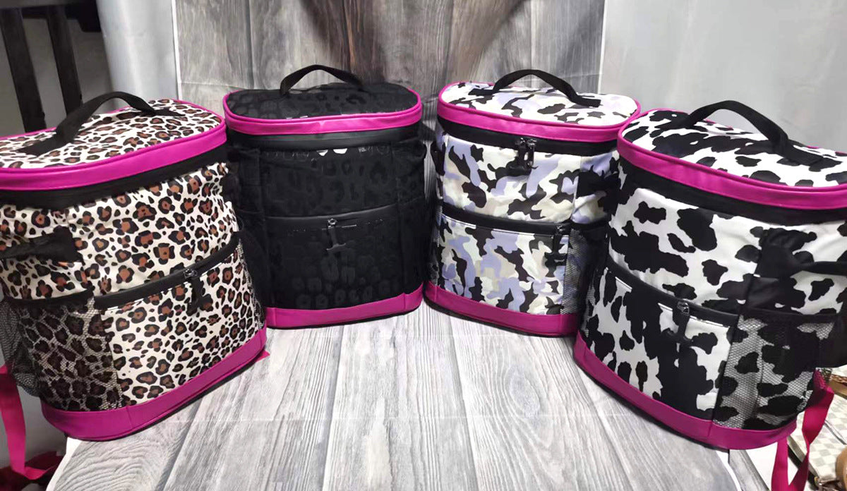 Insulated Double Shoulder Ice Pack Cooler Bag - Large Capacity, Multiple Variants