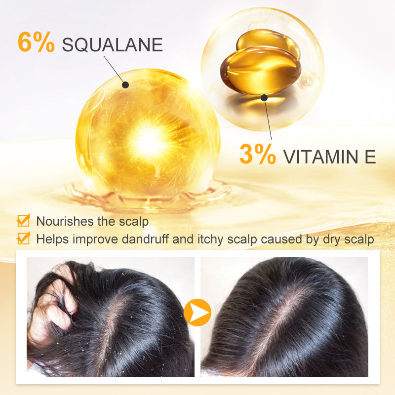Hair Oil with Essential Oils - 50ml Bottle