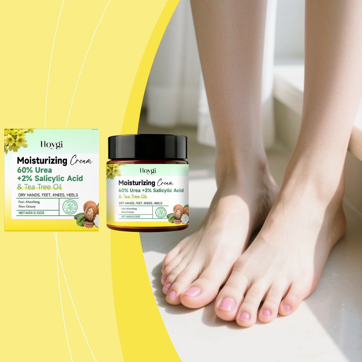 Urea Hand & Foot Moisturizing Cream - 60g