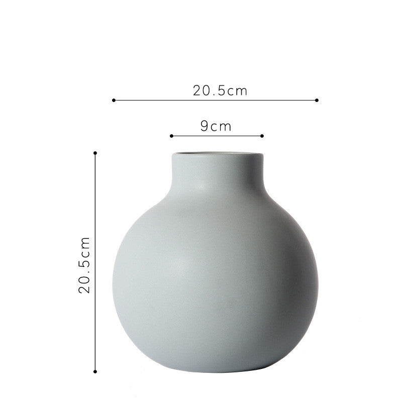 Modern Ceramic Vase Decoration for Living Room - Multiple Sizes