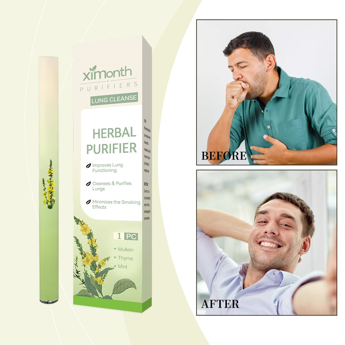 Breathing Relaxation Stick - Herbal Respiratory Care