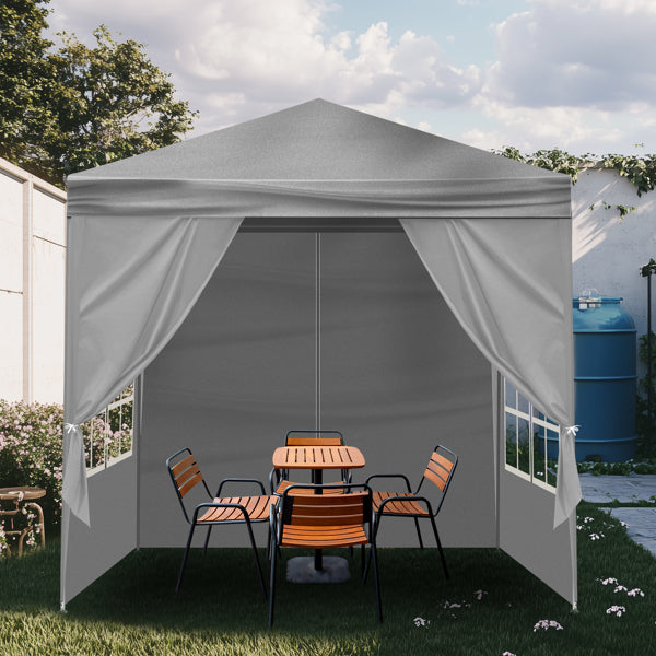 Portable Waterproof Party Tent - 6.5x6.5FT Four Sides