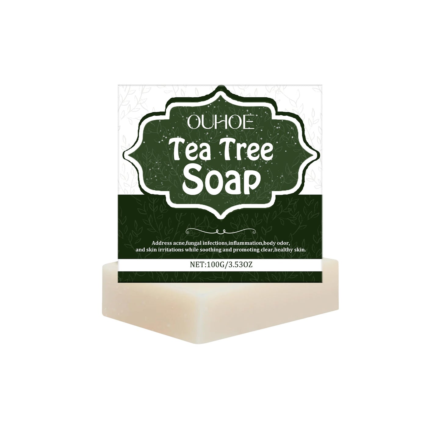 Tea Tree Oil Anti-Acne Soaps - Natural Skin Care for Clear Skin 100g
