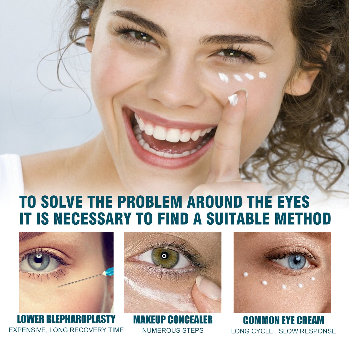 Hydrating Retinol Eye Cream for Dark Circles and Fine Lines