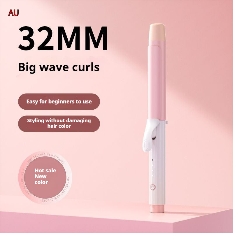 Anion Big Wave Curling Iron for Bangs - Lasting Shape and Style