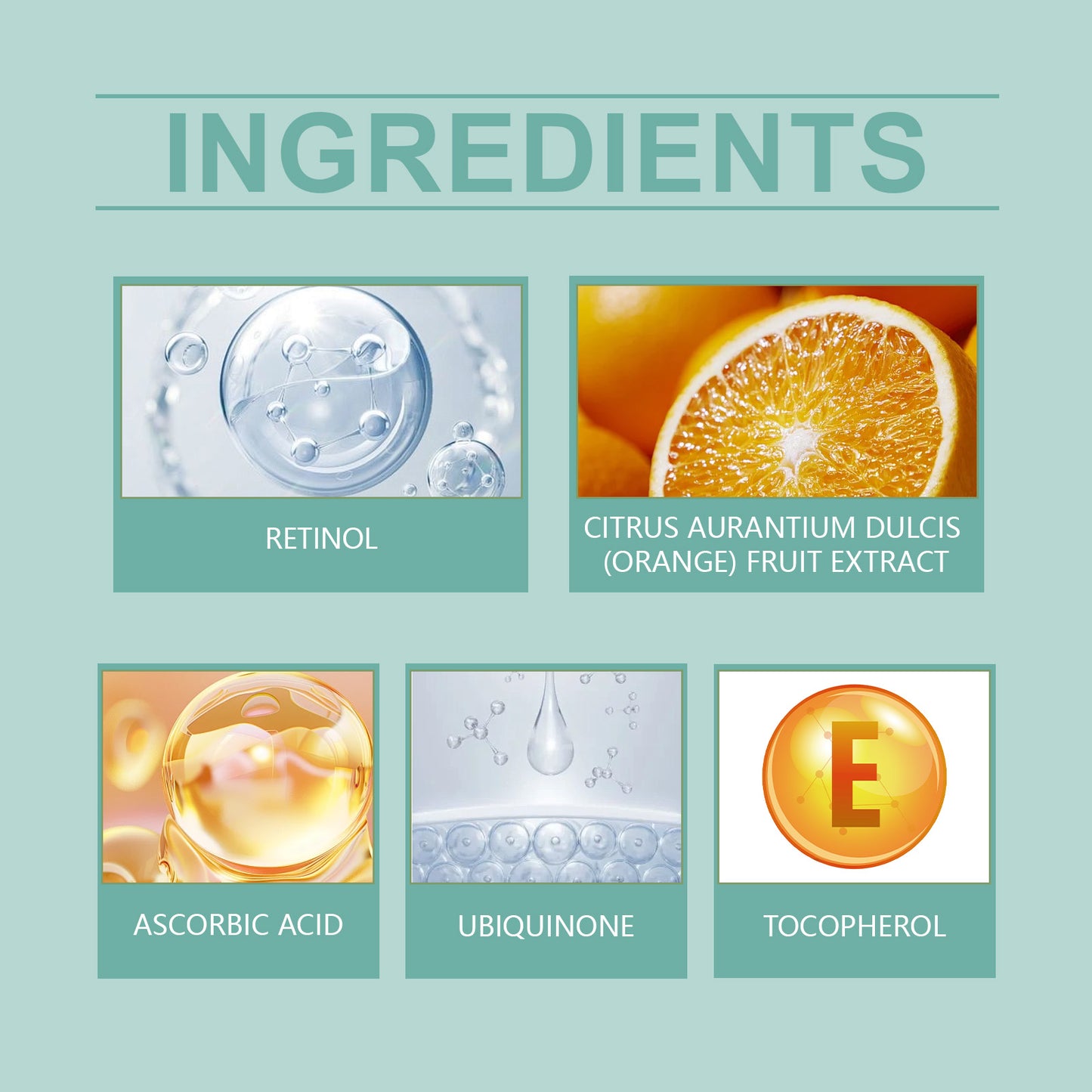 Hydrating Facial Essence with Coenzyme Q10 and Orange Extract - 30ml