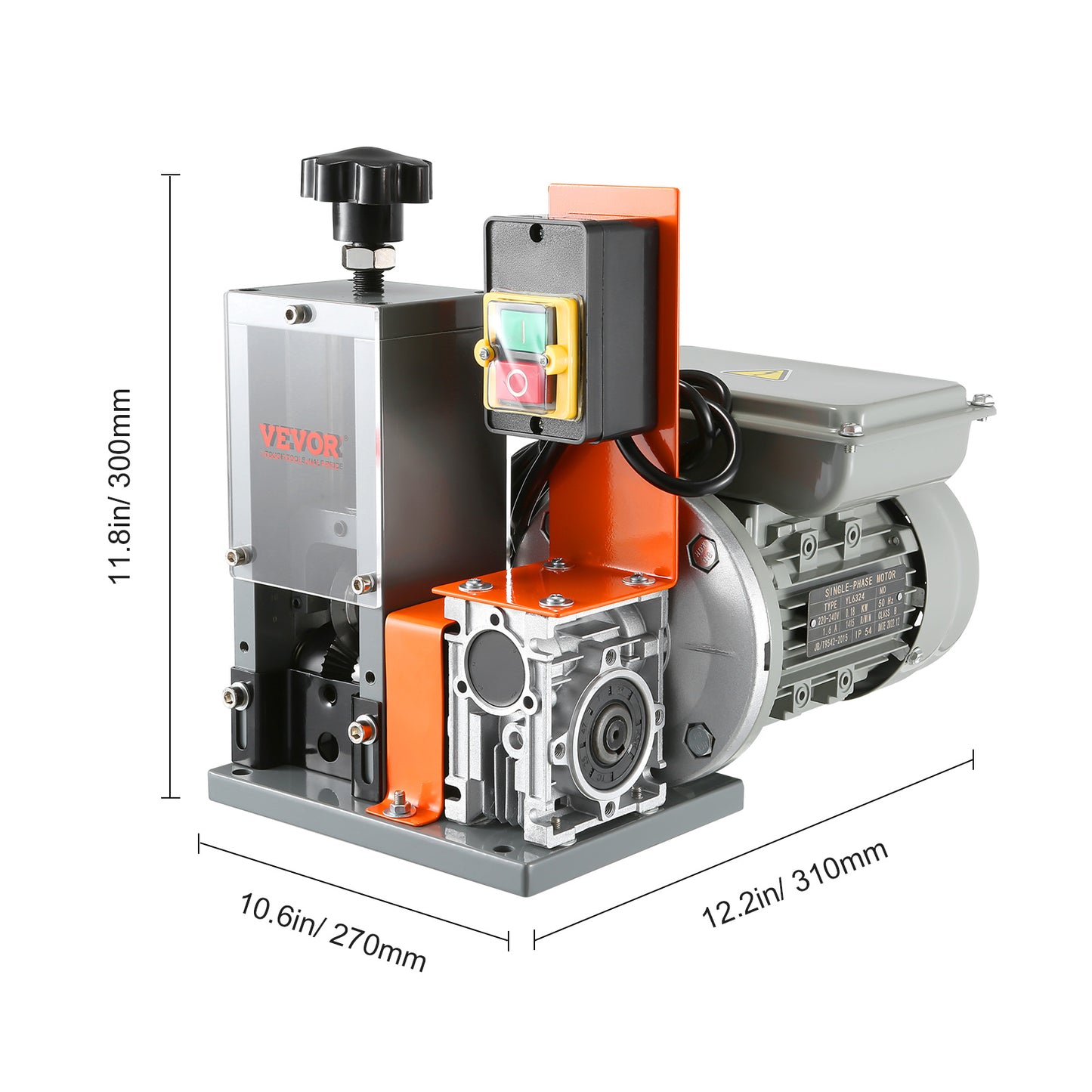 Electric Wire Stripping Machine 180W Automatic Cable Peeler for Copper Recycling