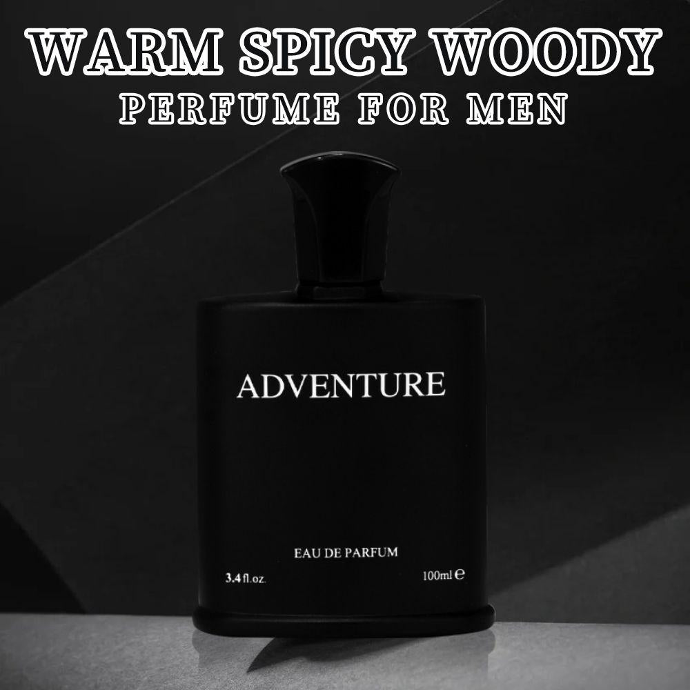 Men's Eau de Toilette - Fresh Citrus and Woody Fragrance for Daily Wear