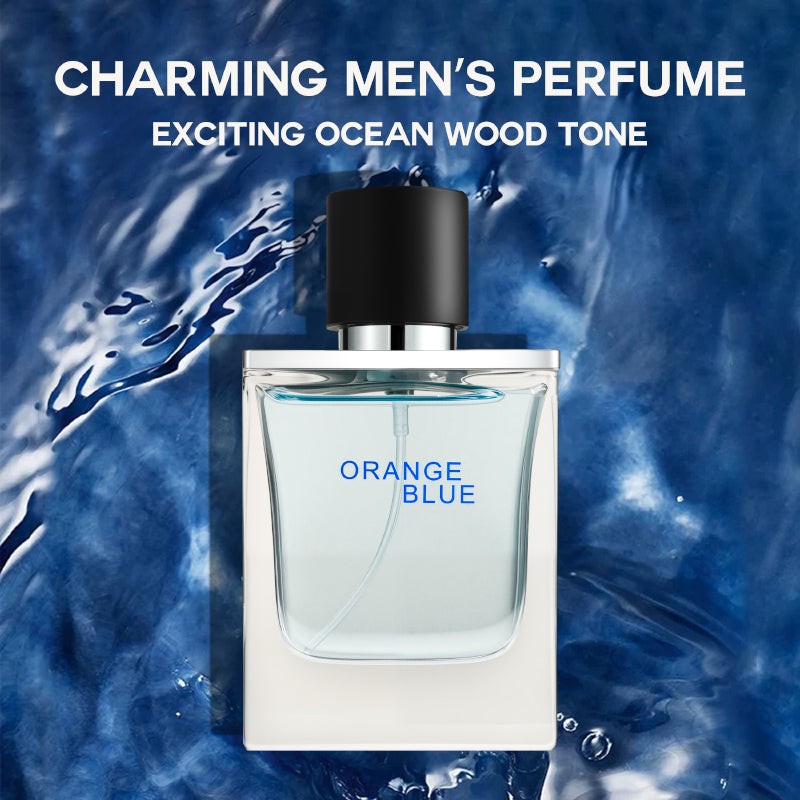 Eau de Toilette for Men - Fresh Blue Ocean Scent, 50ml