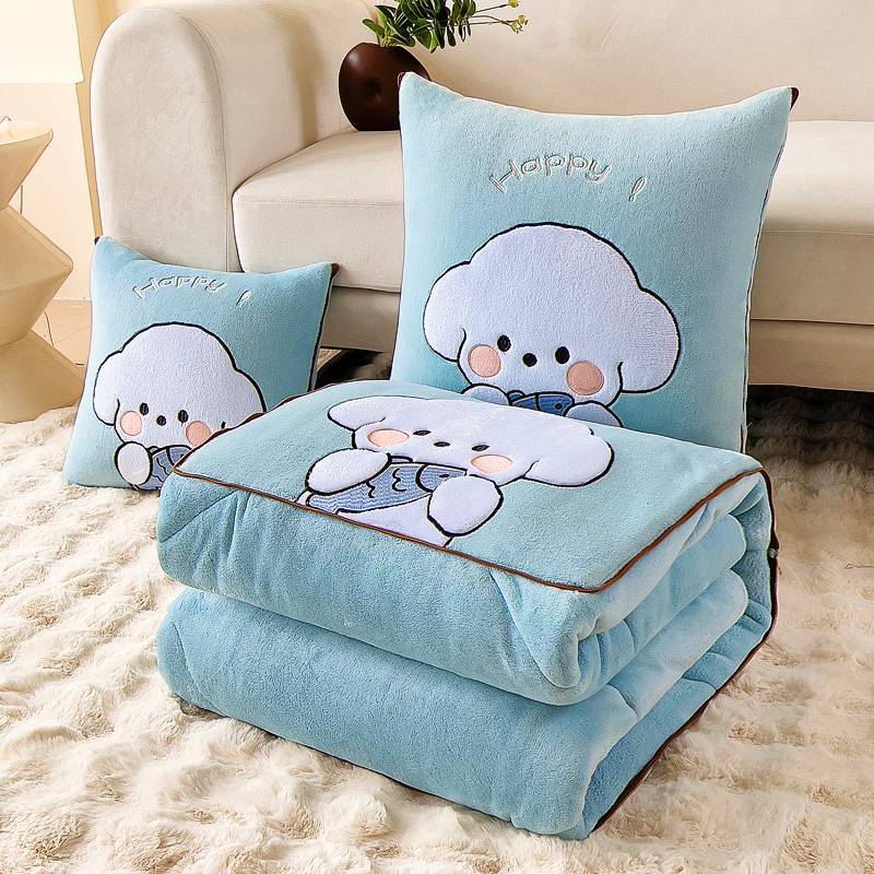 Cute Dog Design Pillow Cover Multi-Size & Color Options - Home Bedding