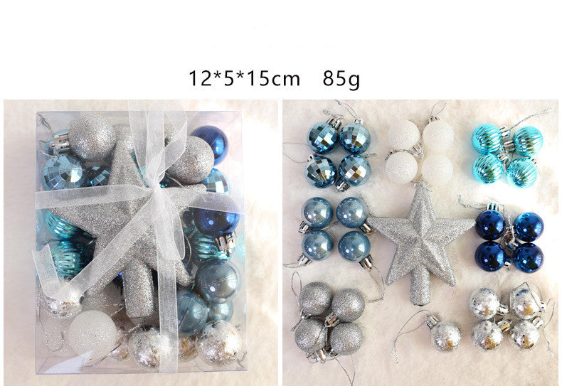 Festive Christmas & Chinese New Year Ornaments Set - Holiday Ball Decorations