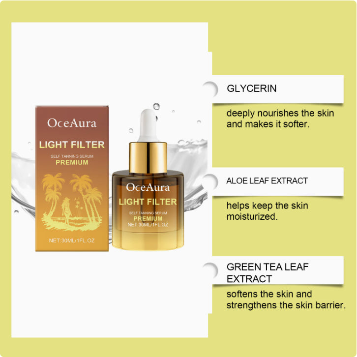Black Body Liquid Skincare 30ml - Hydrating Aloe & Green Tea Extract