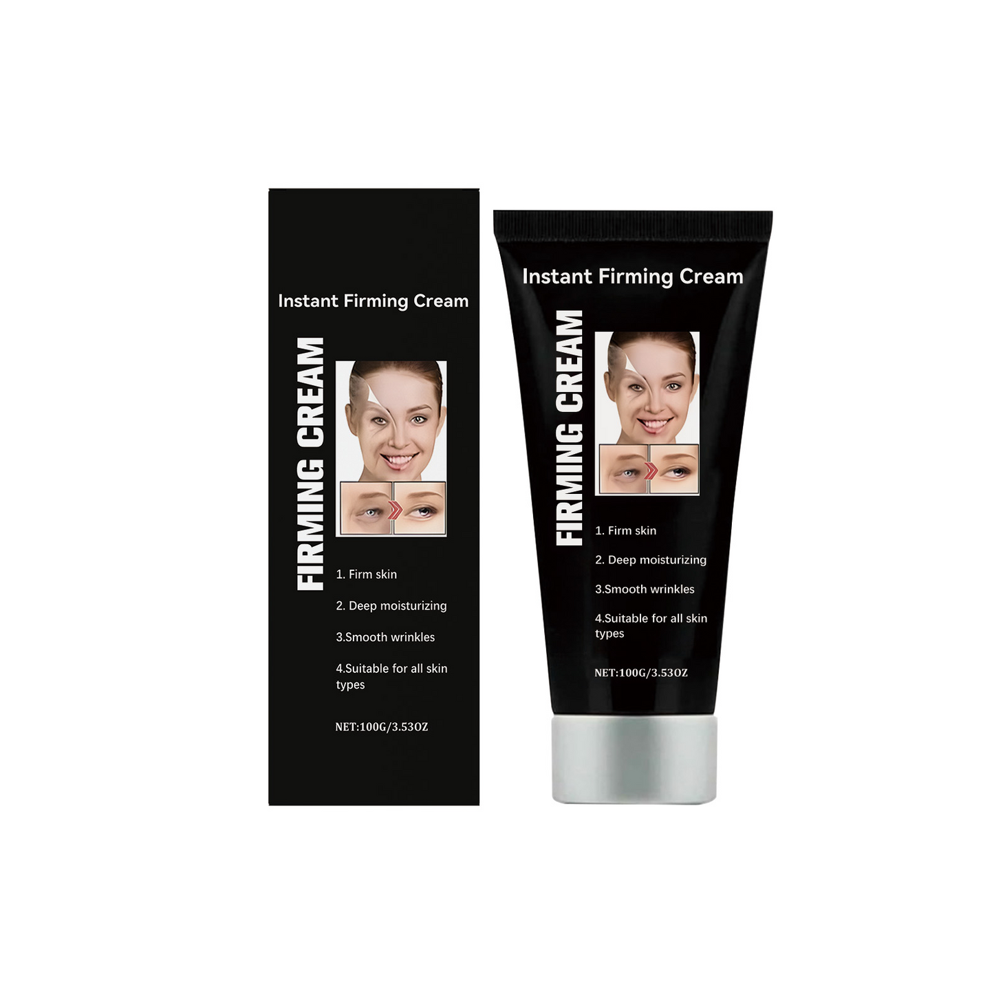 Retinol & Vitamin E Daily Facial Moisturizer - Firming & Brightening Cream