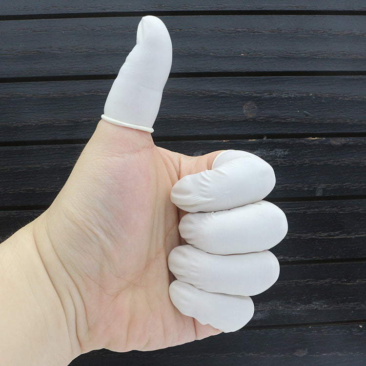 Private Parts Care Finger Stall Silicone White for Women - 1 Pack