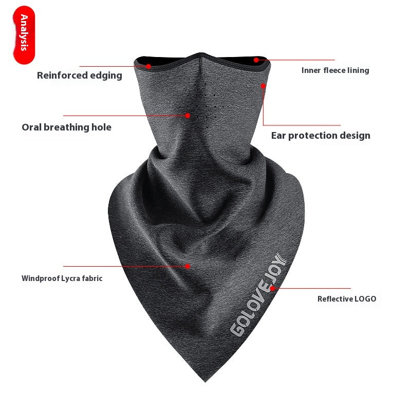 Winter Cycling Mask Fleece Headgear