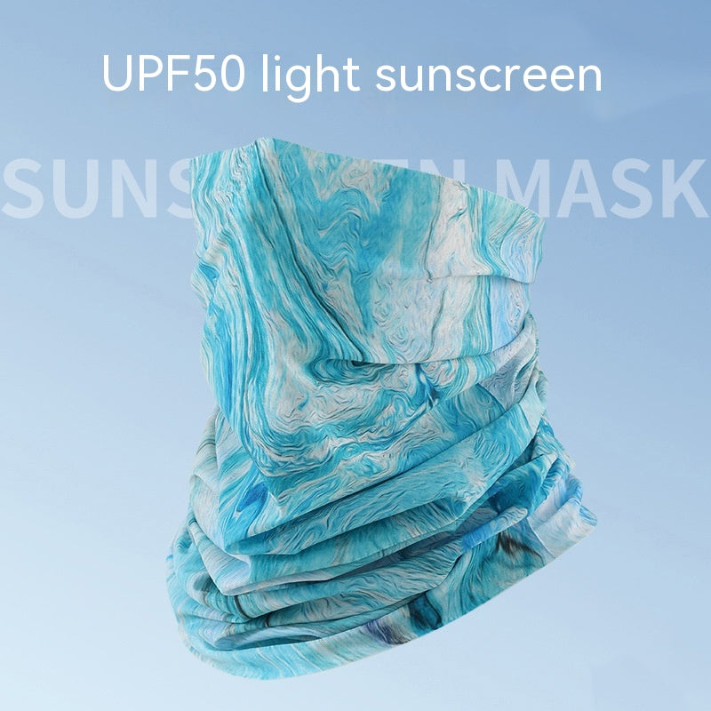 Quick-Drying Cycling Headband Mask with UV Protection