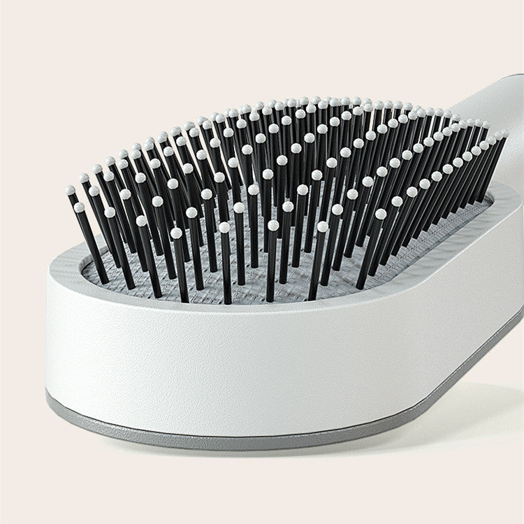 Self-Cleaning Hair Brush with 3D Air Cushion for Scalp Massage & Detangling