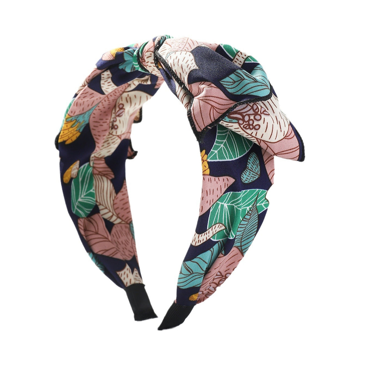 Floral Hair Bow - Pastoral Print Design
