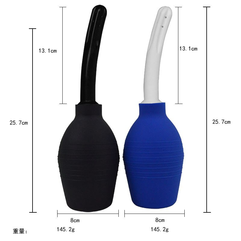 310ml Rubber Enema Bag Cleaner Kit - Multiple Colors Available