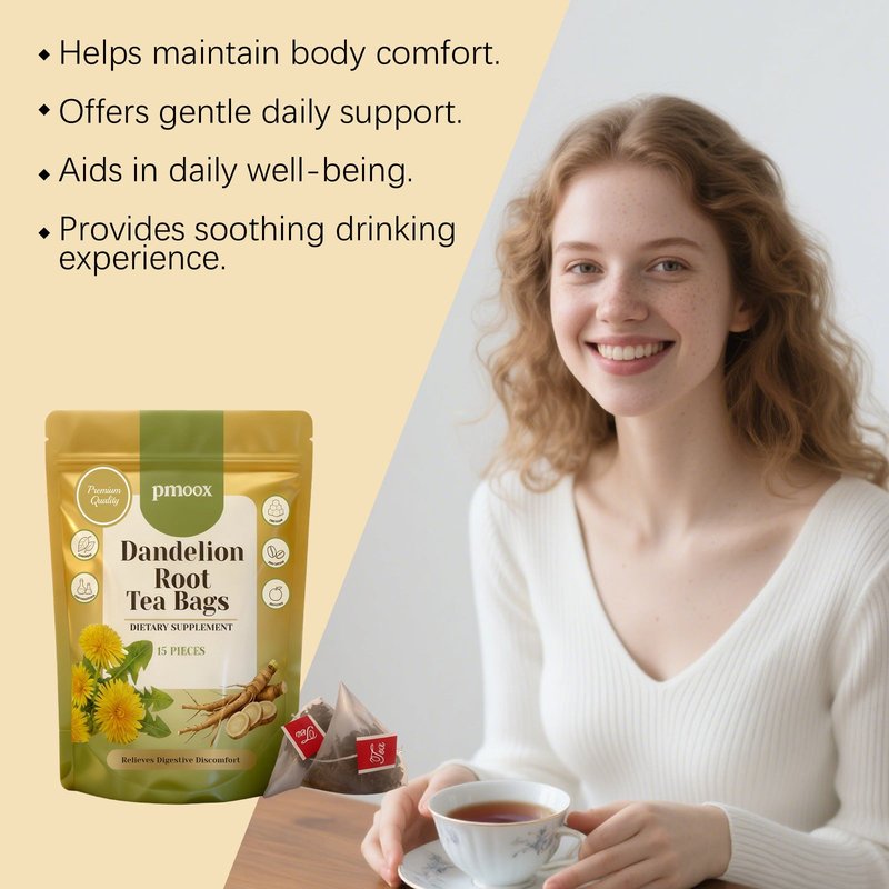 Dandelion Root Tea Bags - 15 Pieces