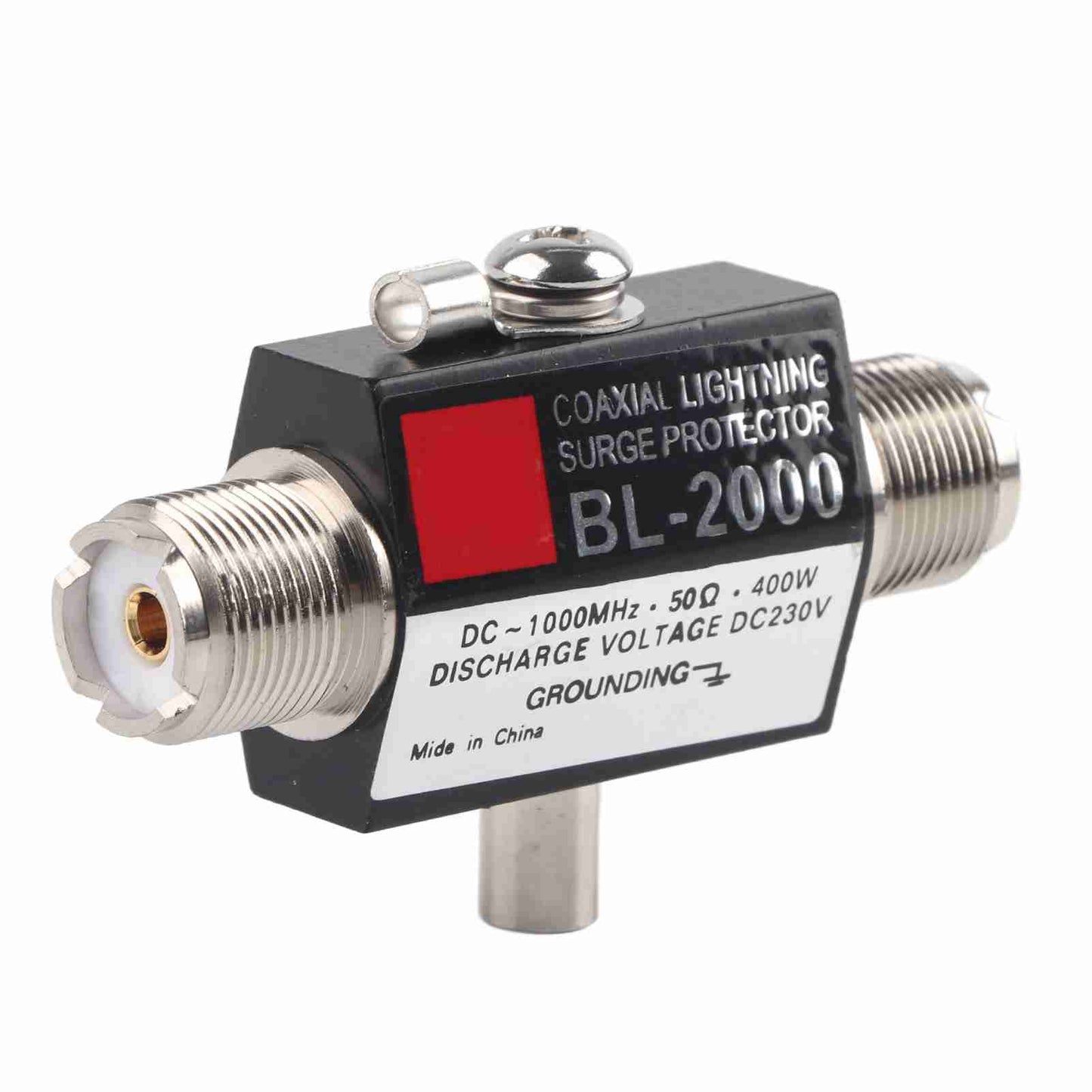 Yinitone BL‑2000 Coaxial Lightning Surge Protector PL259 Female To