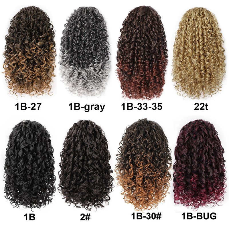 Puffy Drawstring Ponytail Hair Wigs for Ladies - Multiple Styles