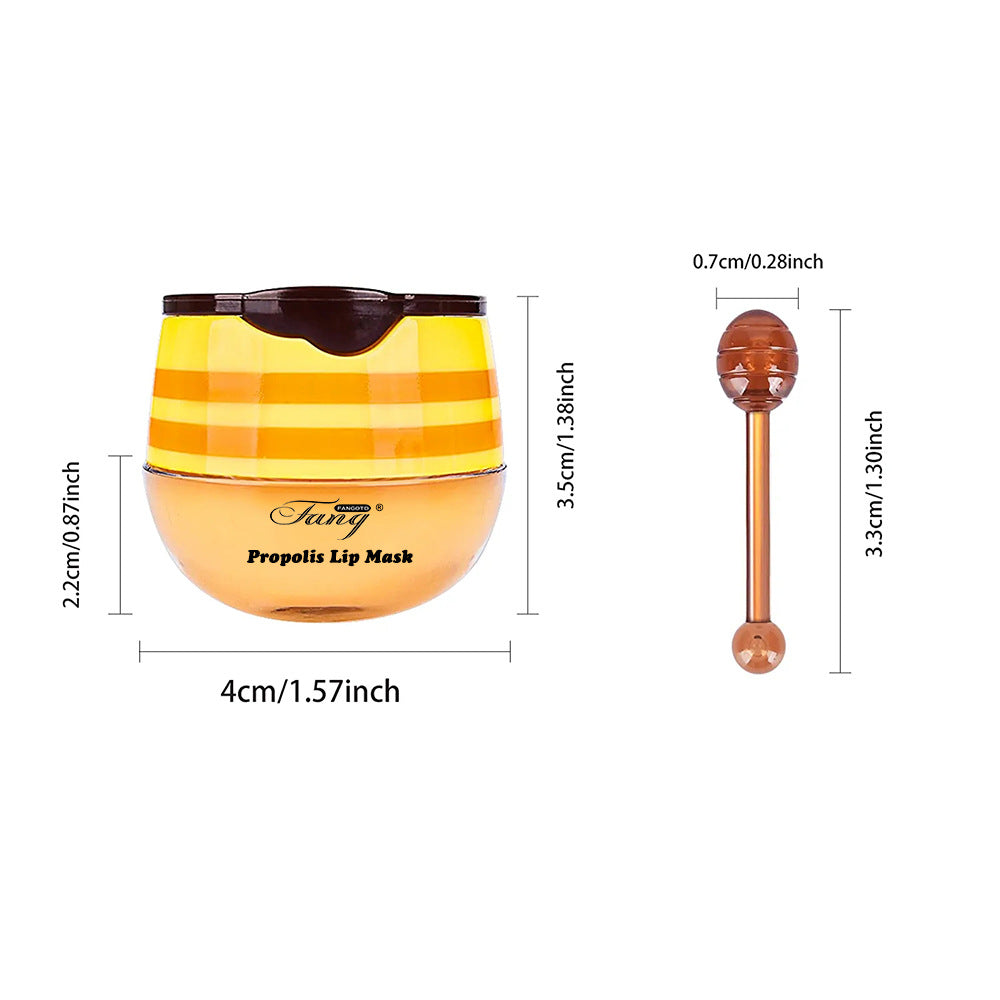 Moisturizing Lip Balm Set - Nourishing Strawberry Propolis Hydration