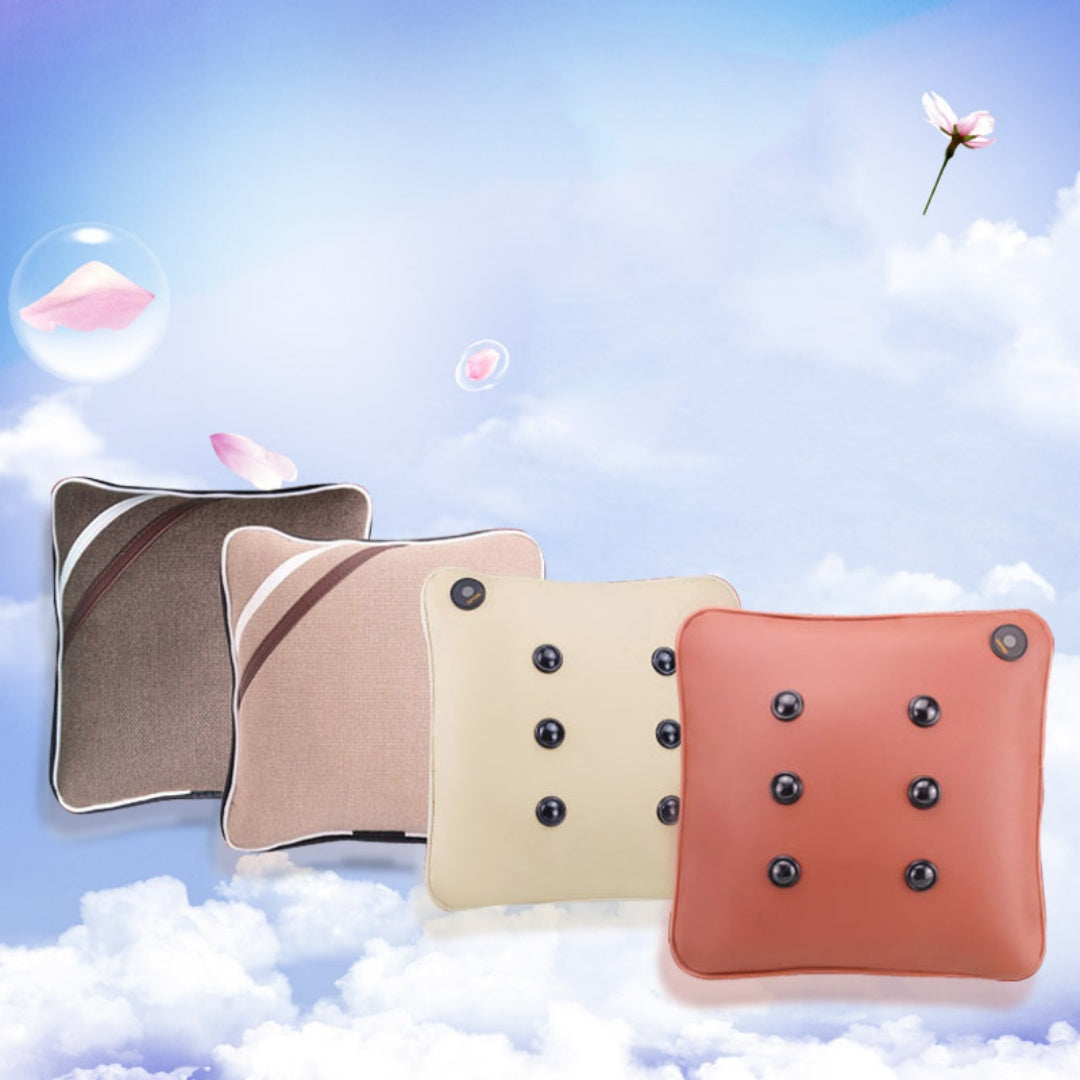Minimalist Multifunctional Leather Massage Pillow - Home & Garden