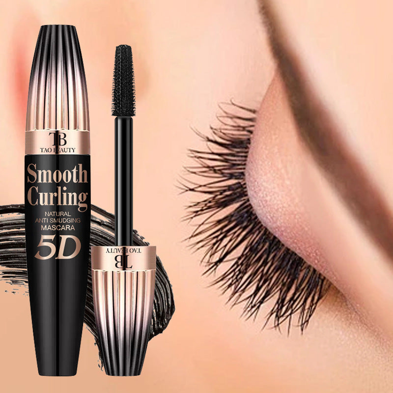 Waterproof Lengthening Mascara - Smudge-Proof, Volumizing & Curling, Fast-Drying Makeup