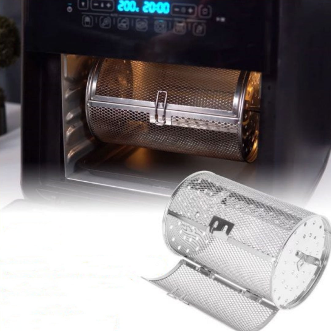 Electric Oven Rotating Baking Roller Cage for Kitchen Cooking