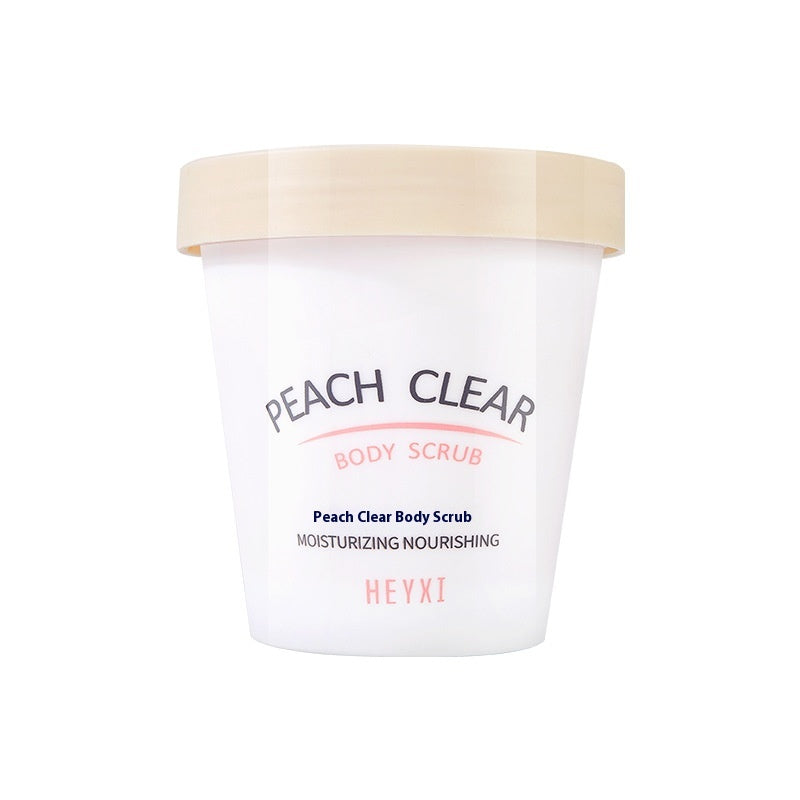 Peach Moisturizing Body Scrub Cream - 200g Hydrating Exfoliator